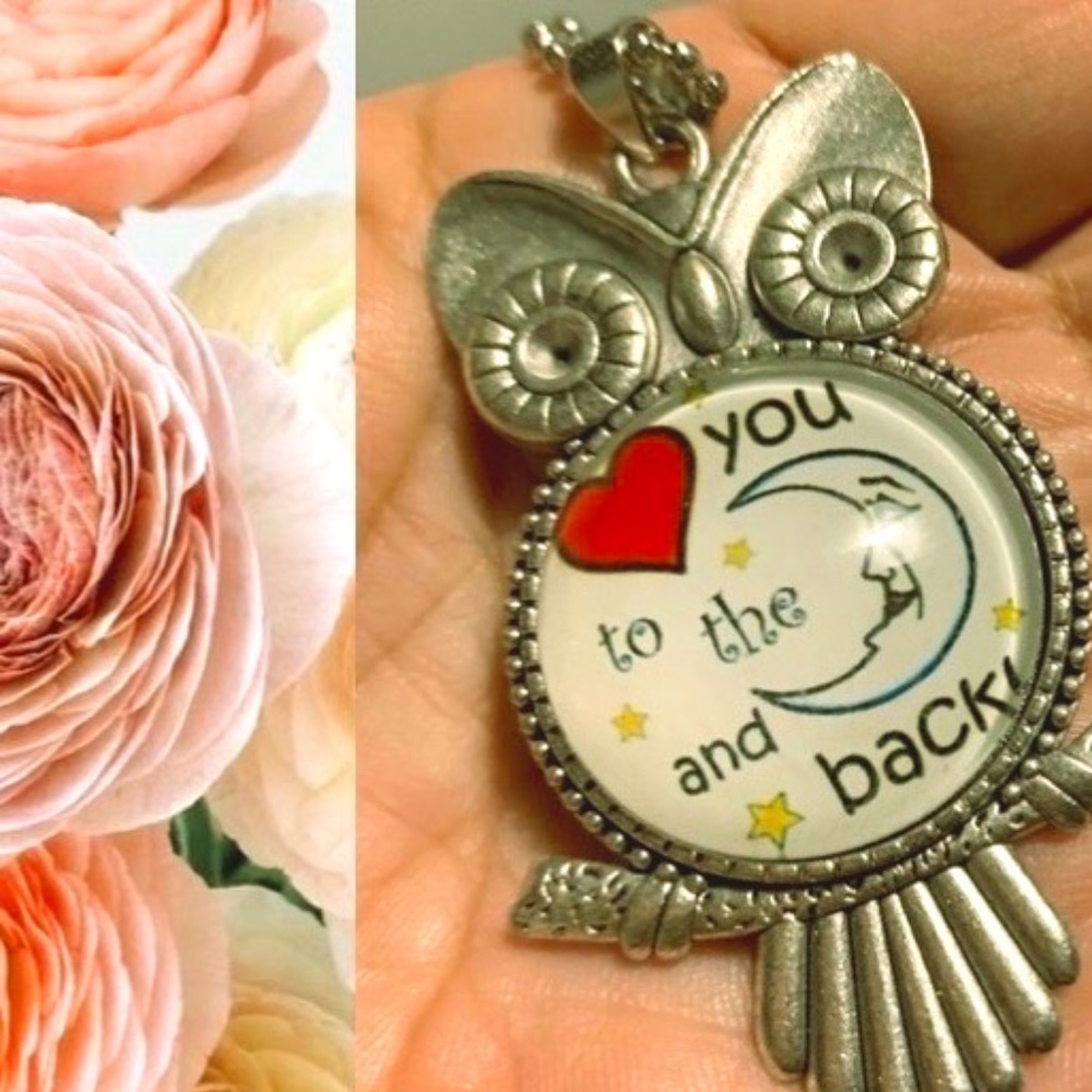 ❤NEW OWL I LOVE YOU TO THE MOON AND BACK